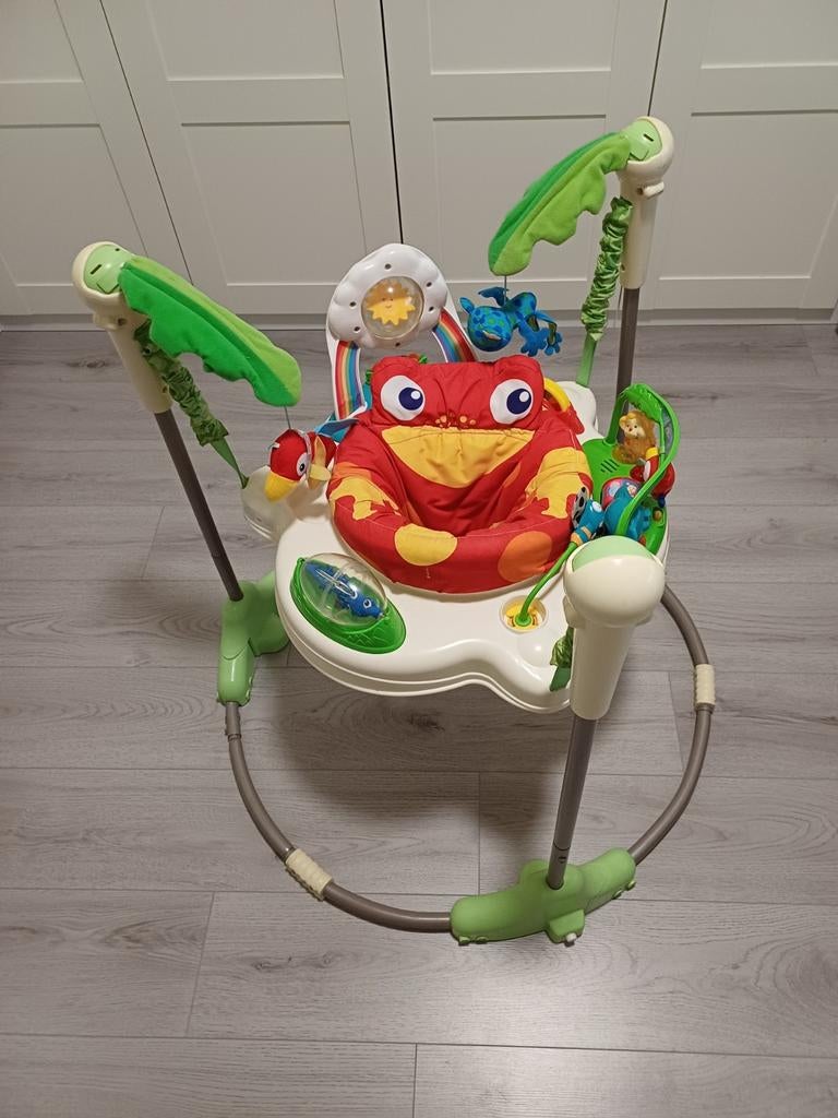 Jumperoo rain forrest, Enfants & Bébés, Enlèvement, Utilisé, Fisher-Price, Réglable