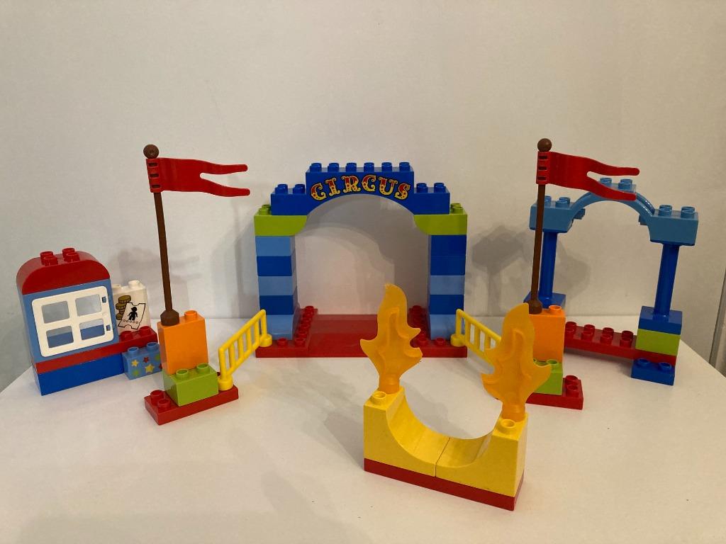 LEGO Duplo Ville Groot Circus - 10504, Kinderen en Baby's, Speelgoed | Duplo en Lego, Ophalen of Verzenden, Gebruikt, Losse stenen