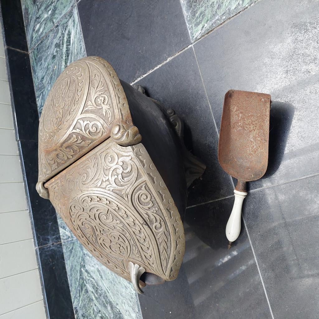 Antieken kolenbak, Ophalen