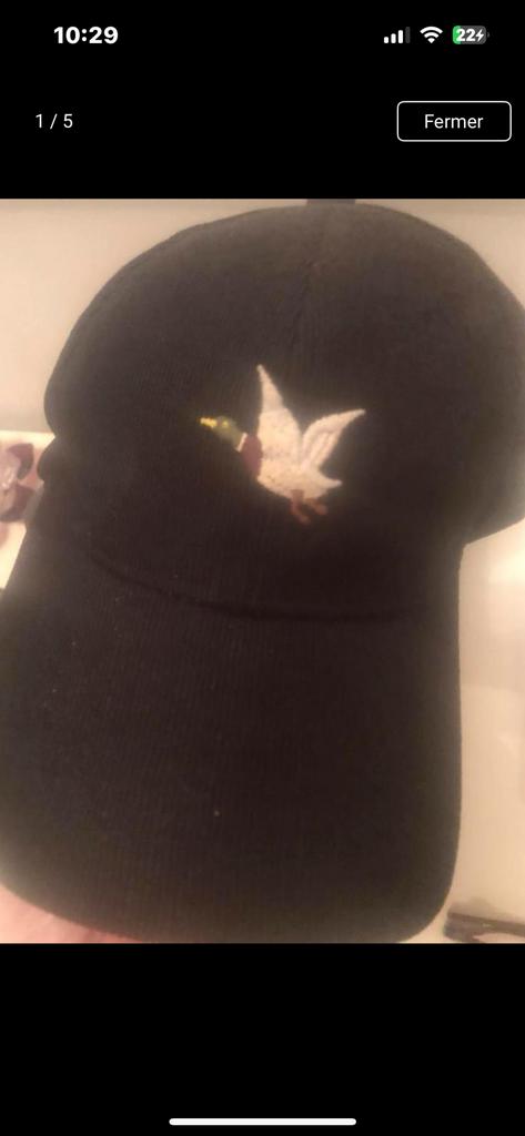 Chevignon Vintage casquette Velours Côtelé  d’hiver Bonnet, Enlèvement ou Envoi, Comme neuf, Casquette