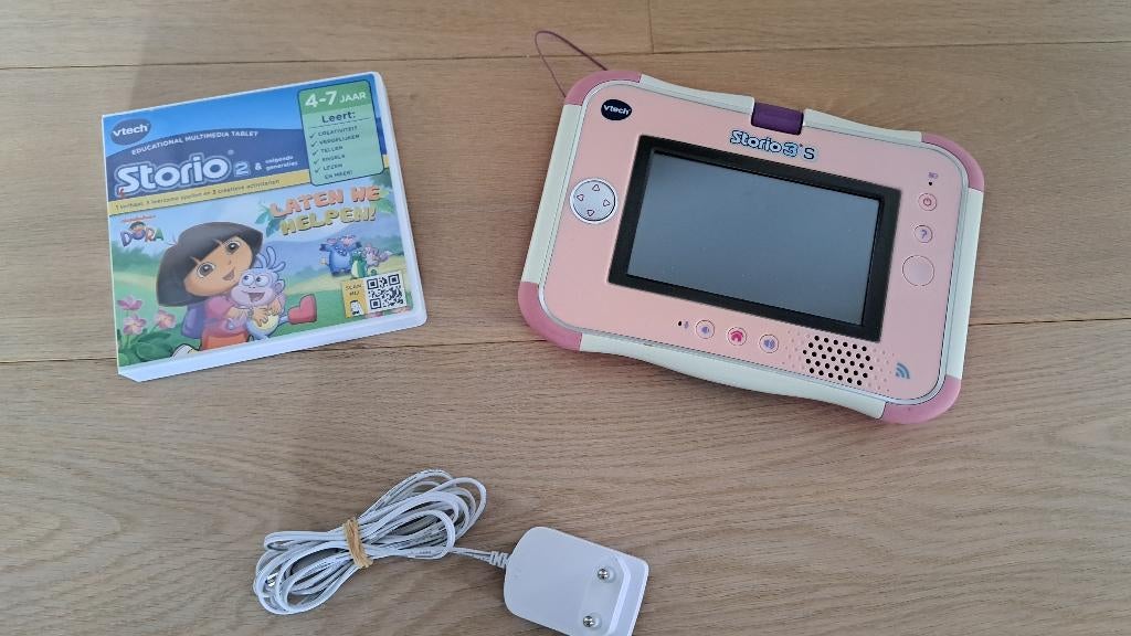 Vtech Storio 3S + extra spel, Kinderen en Baby's, Speelgoed | Vtech, Ophalen, Gebruikt, 4 tot 6 jaar