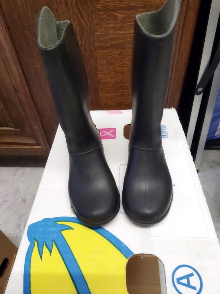 1 paire de bottes noires 22 équitation, Animaux & Accessoires, Enlèvement ou Envoi, Récréation, Comme neuf, Chaussures