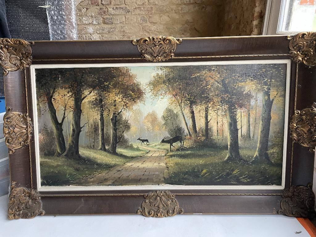 Peinture de P.Boone, Enlèvement