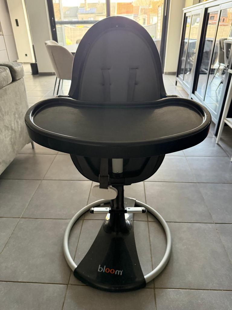 Chaise haute Bloom Fresco, Enfants & Bébés, Enlèvement, Comme neuf, Chaise évolutive, Ceinture(s)