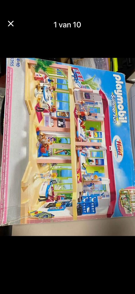 Playmobil Grand Hotel + extra’s, Kinderen en Baby's, Speelgoed | Playmobil, Ophalen, Zo goed als nieuw
