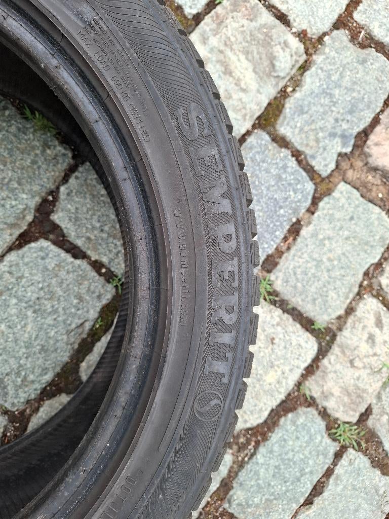 4 Semperit 245/45 R 17H winterbanden., Ophalen, 17 inch, Winterbanden, Band(en)
