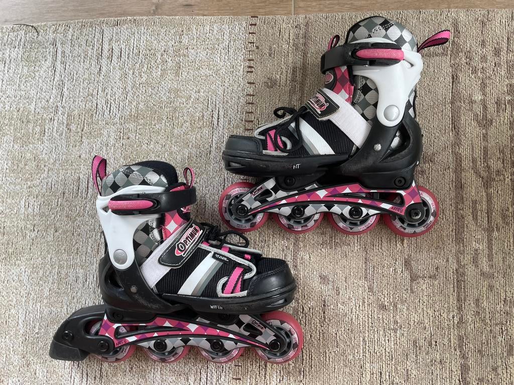 Rolschaatsen optimum maat 29-32 inlineskates, Ophalen, Kinderen, Verstelbaar, Gebruikt