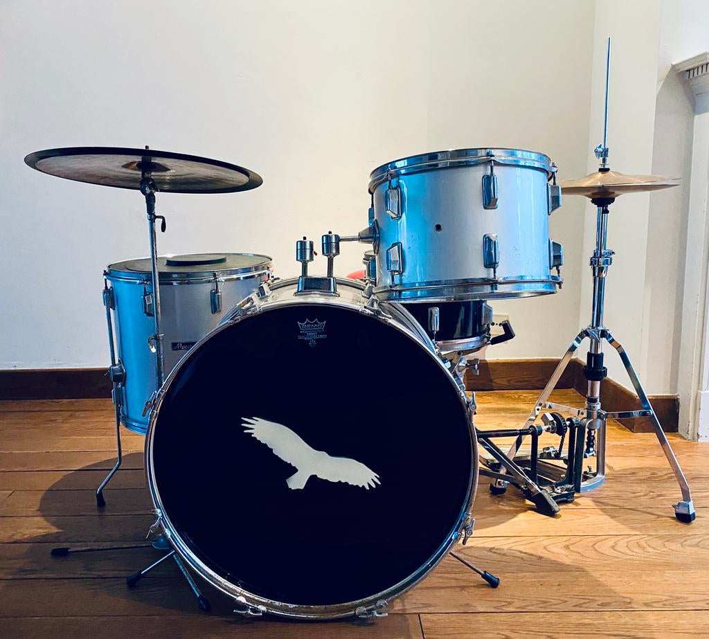 Vintage Maxwin drumstel ( jaren ’60/’70), Ophalen, Gebruikt, Overige merken