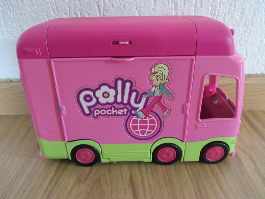 Polly pocket camper, Verzamelen, Speelgoed, Ophalen of Verzenden, Gebruikt