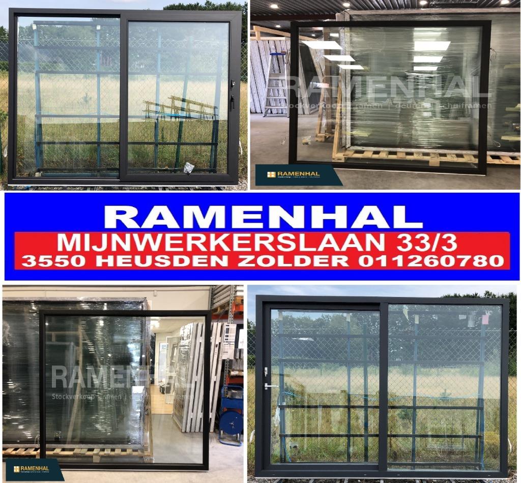 Vaste ramen, deuren, schuiframen, dorpels, tabletten, raam, Gevelraam of Ruit, 120 tot 160 cm, Nieuw, Ophalen of Verzenden