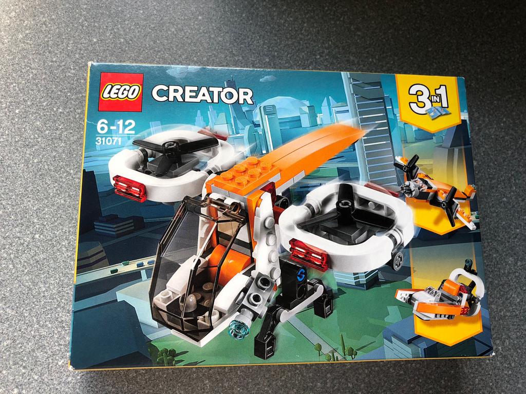 Lego Creator droneverkenner 31071, Ophalen of Verzenden, Zo goed als nieuw, Complete set, Lego