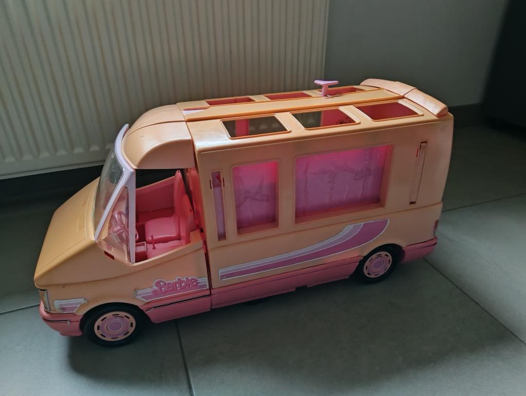 Camper van Barbie, Kinderen en Baby's, Speelgoed | Poppen, Ophalen of Verzenden, Gebruikt, Barbie