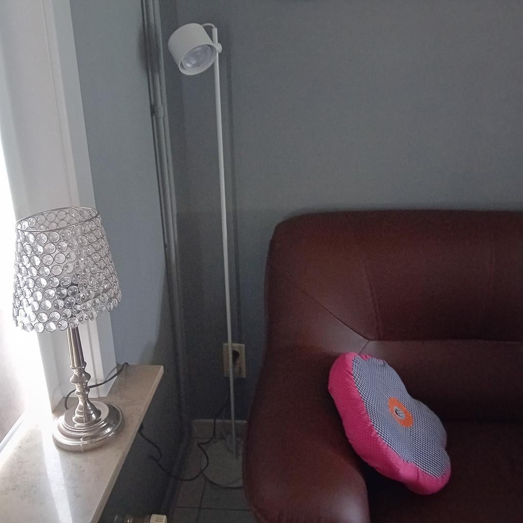 Staande lamp ,led verkleuring en afstandsbediening, Huis en Inrichting, Ophalen, Zo goed als nieuw