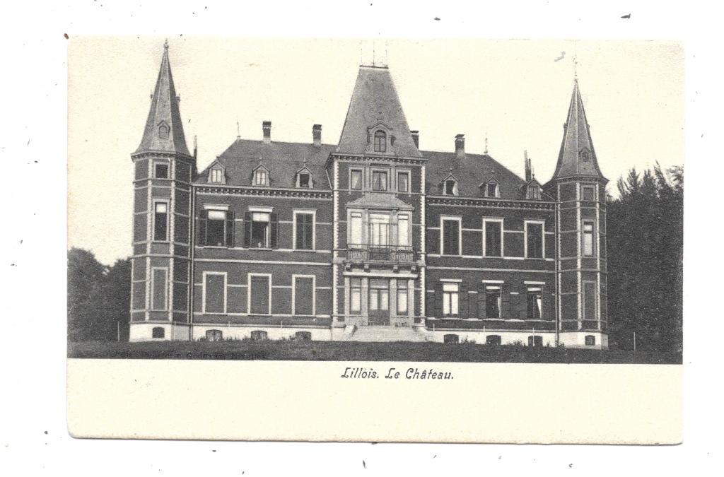 Lillois NA2: Le Château, Envoi, Avant 1920, Non affranchie, Brabant Wallon