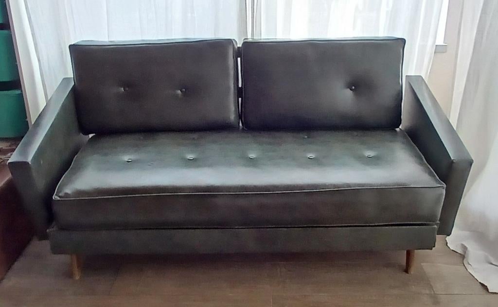 Canapé daybed vintage, Enlèvement, Utilisé, Tissus