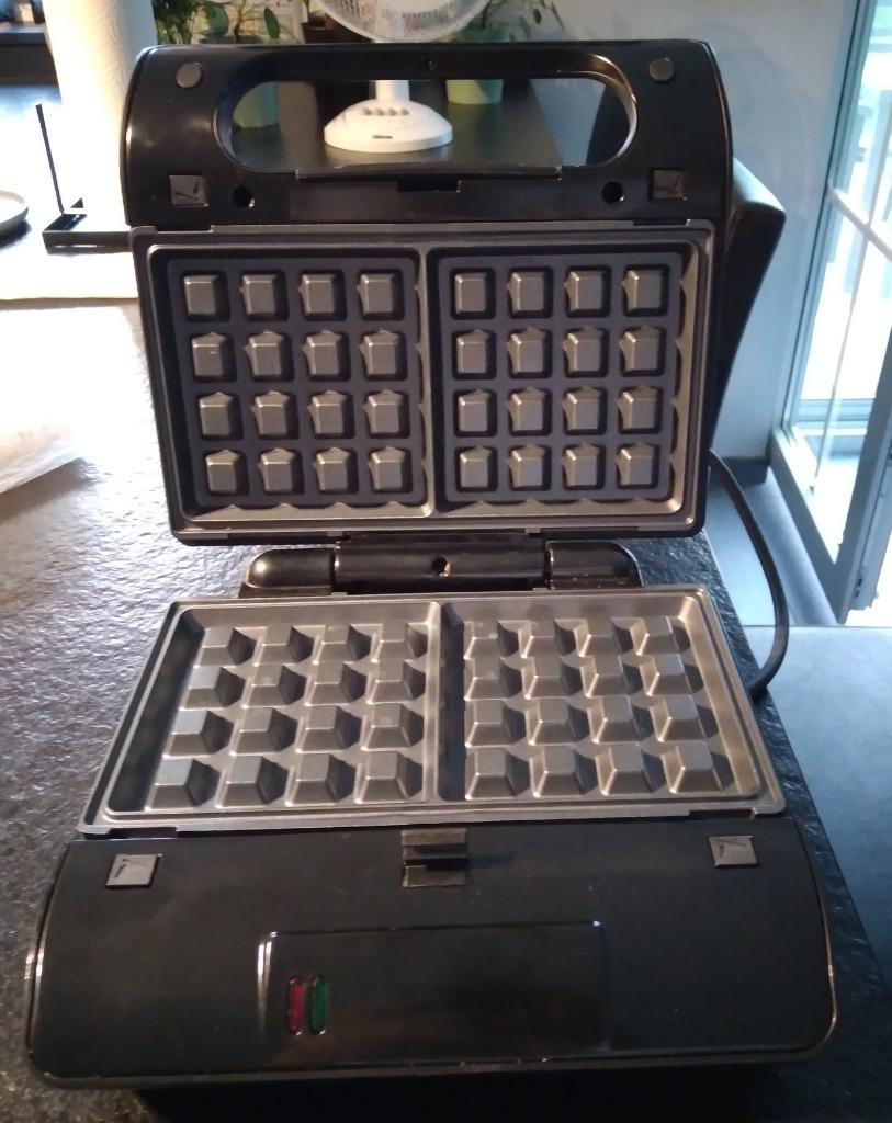 Machine à gaufres et croque-monsieurs Nova, Ophalen, Uitneembare platen, Gebruikt