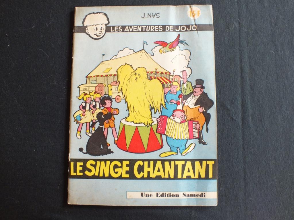 DE AVONTUREN VAN JOJO (1. ALBUM EO). ZATERDAG EDITIES, Boeken, Stripverhalen, Eén stripboek, Ophalen of Verzenden, Gelezen, J. NYS