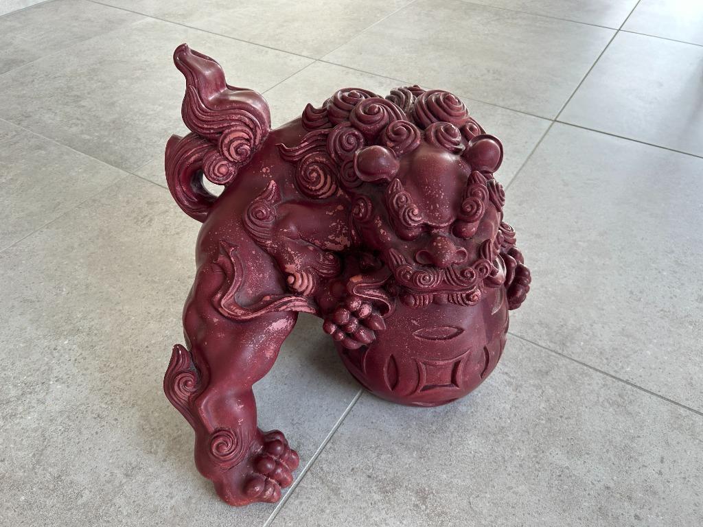 Shishi Lion Foo Dog - Japan - 1940s - Antique !, Ophalen