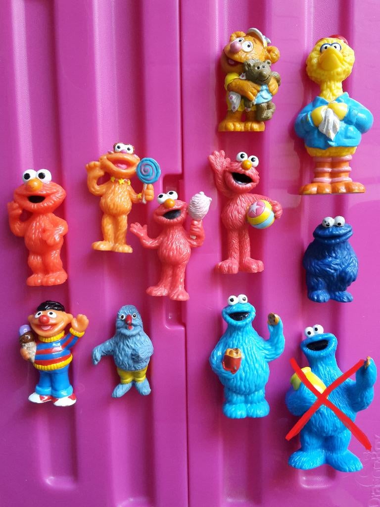 Originele oude Muppets / Sesame Street figuren, JHP, ’90, Verzamelen, Ophalen of Verzenden, Zo goed als nieuw