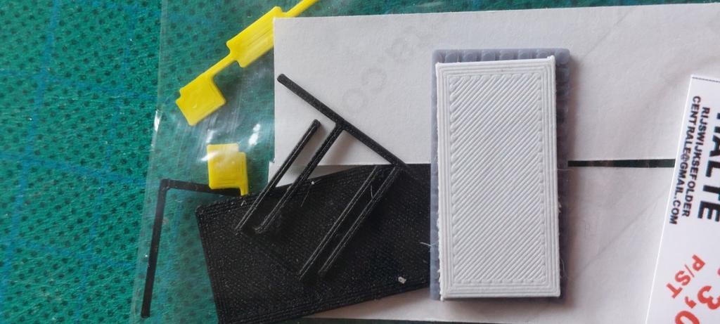 ARRÊT DE BUS NLK 0219 AVEC PANNEAUX D'ARRÊT 1/160, Hobby & Loisirs créatifs, Trains miniatures | Échelle N, Neuf, Autres marques