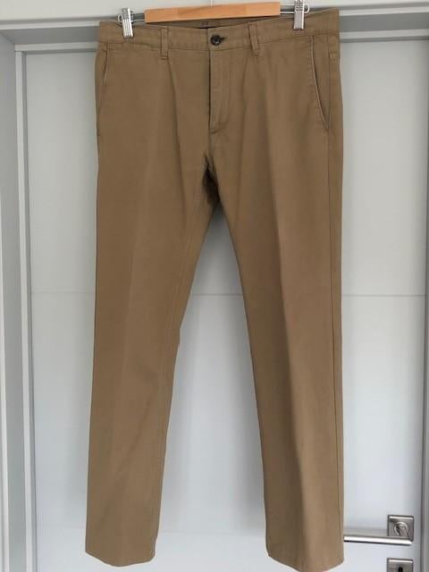 Herenbroek / maat 40, Kleding | Heren, Broeken en Pantalons, Bruin, Ophalen of Verzenden, Zo goed als nieuw, Zara Man