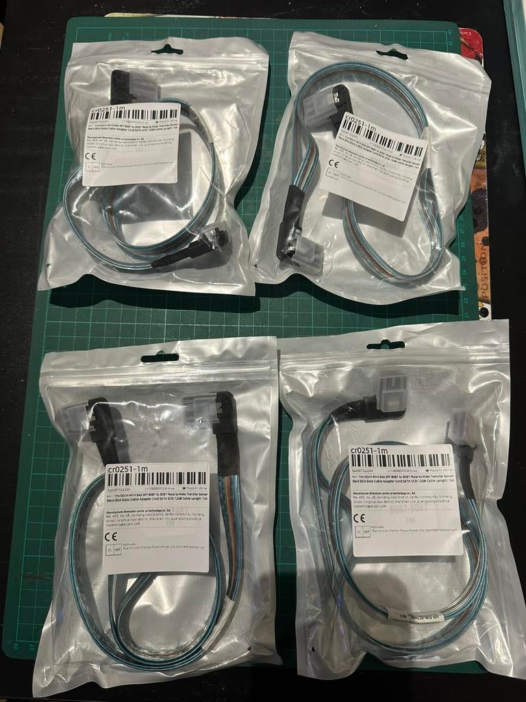 Cable mini sas vers mini sas neuf HP, Enlèvement ou Envoi, Neuf