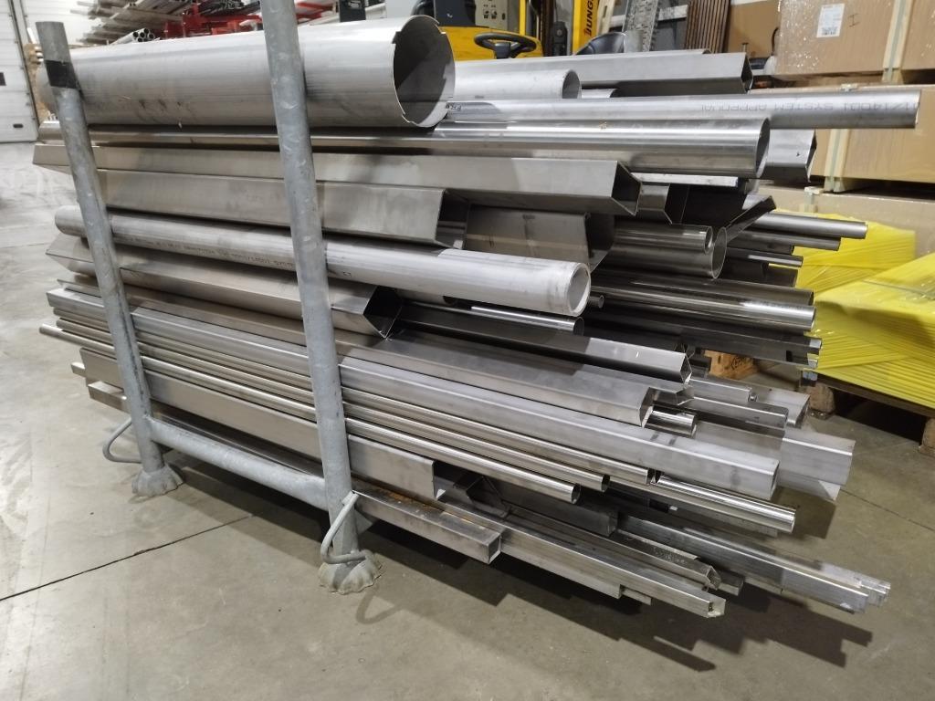 INOX ronde buizen - vierkant / rechthoekige kokers - buizen, Doe-het-zelf en Bouw, Metalen, Ophalen, Geen idee, Info@timshop.be