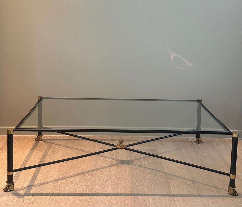 Table basse Guy Lefevre - Maison Jansen, Maison & Meubles, Enlèvement, Comme neuf