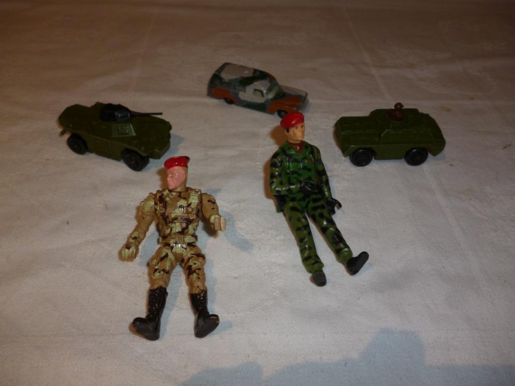 Figurines militaires Militaria chars MATCHBOX soldats armée, Collections, Enlèvement