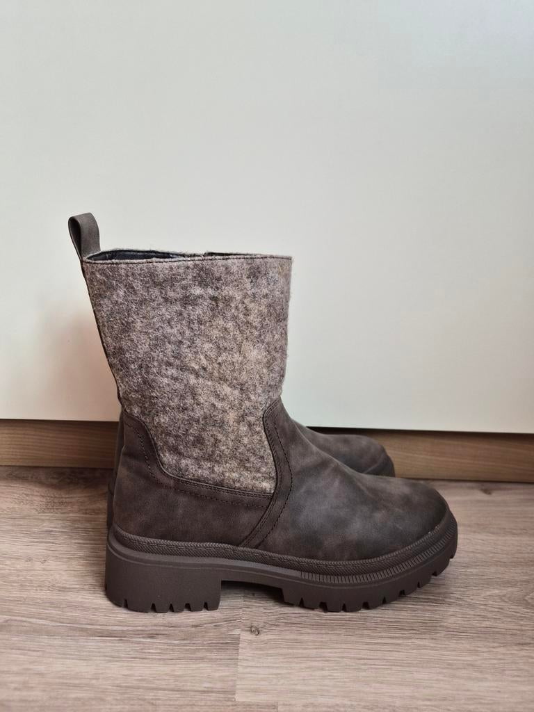 Lage bruine laarzen Bel & Bo - maat 40, Bruin, Ophalen of Verzenden, Zo goed als nieuw, Lage of Enkellaarzen