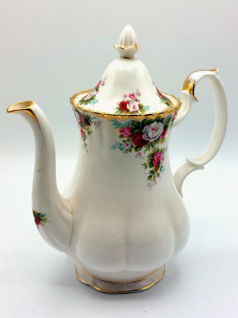 Koffiepot - Royal Albert "Celebration", Antiek en Kunst, Antiek | Servies los, Ophalen