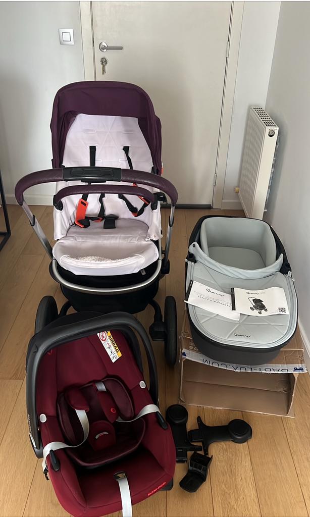 Complete 3x1 kinderwagen van merk quinny, Enlèvement, Quinny
