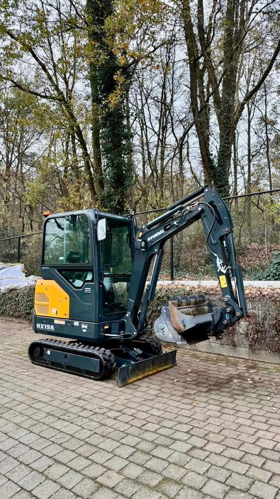 Hyundai hx19a graafmachine 2025, Zakelijke goederen, Ophalen, Graafmachine