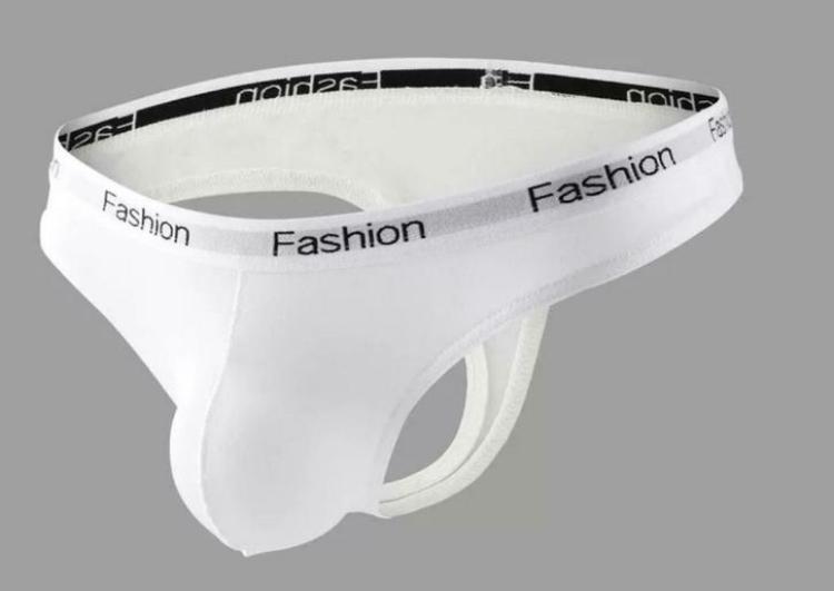 Witte string maat M-L, Verzenden, Wit, Overige typen