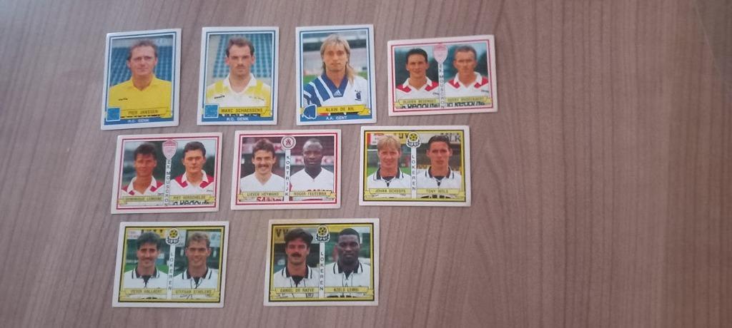 Panini Football 94.  9 stickers. Ook apart te koop., Verzamelen, Ophalen of Verzenden, Zo goed als nieuw, Sport