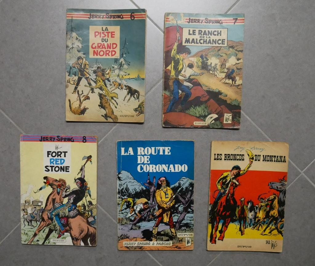 BD Jerry Spring 6 Piste 7 Ranch 9 Fort 11 Route 14 Bronco, Ophalen of Verzenden