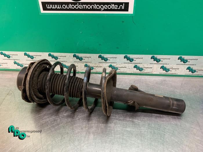 Schokdemperpoot rechts-voor van een Peugeot 206, Auto-onderdelen, Ophanging en Onderstel, Peugeot, Gebruikt, 3 maanden garantie