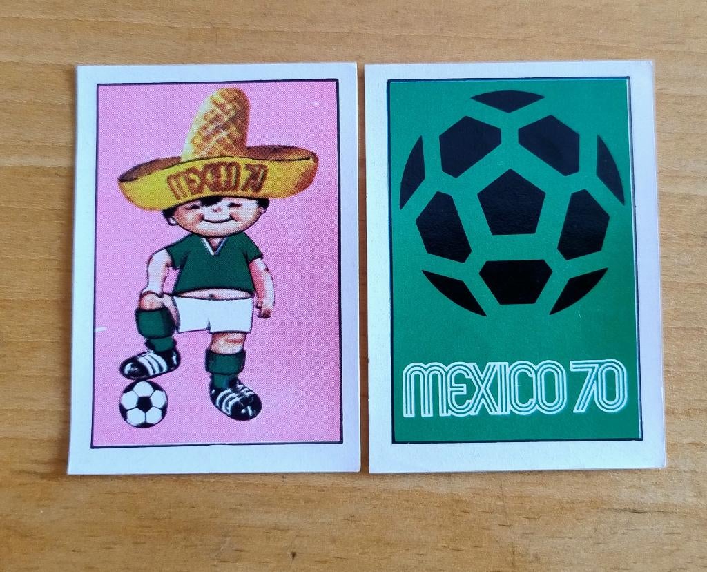 Panini Mexico 70 Mascotte et affiche de Juanito Mexico 70, Hobby & Loisirs créatifs, Envoi, Comme neuf