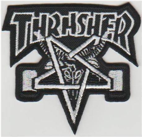 Thrasher stoffen opstrijk patch embleem #3, Verzenden, Nieuw