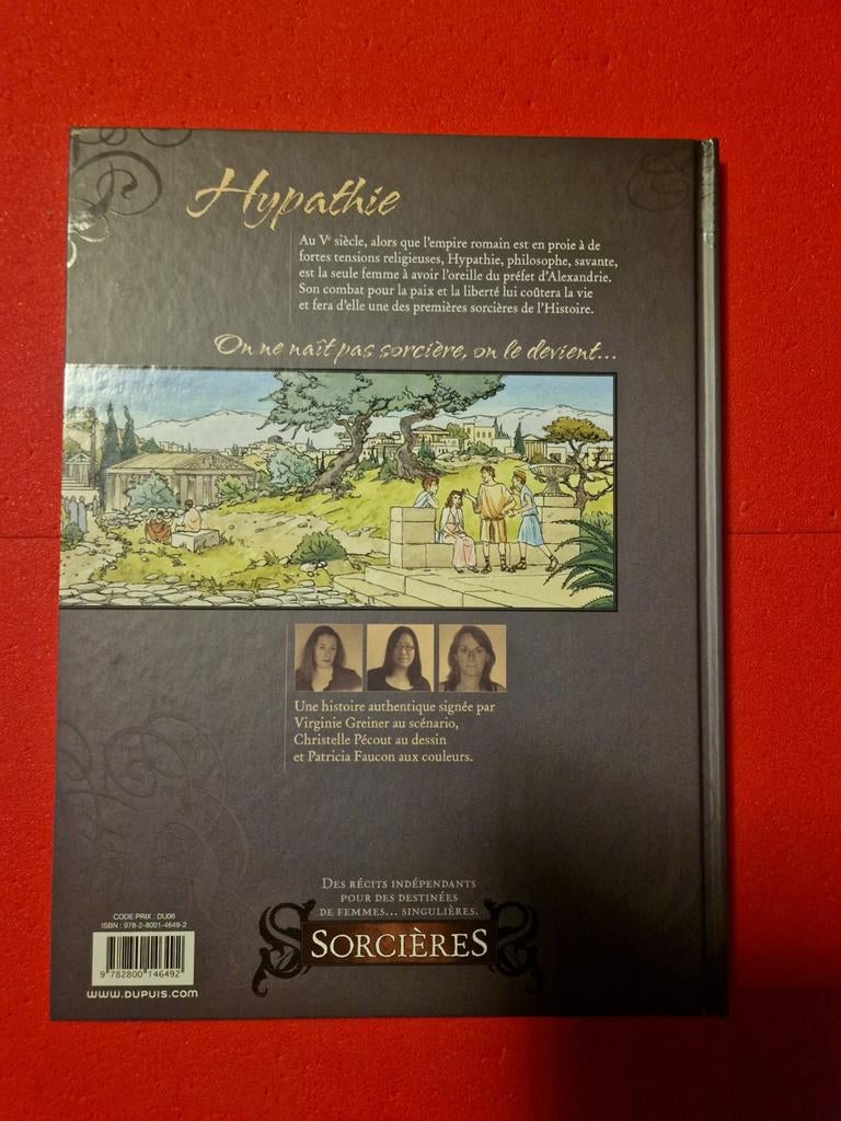 Bd sorcières hypathie 2,EO, Enlèvement ou Envoi