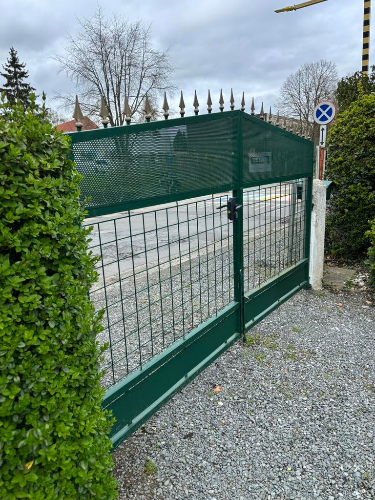 Tuinpoort 3m, Tuin en Terras, Tuinpoorten, Ophalen, Gebruikt, Draaipoort