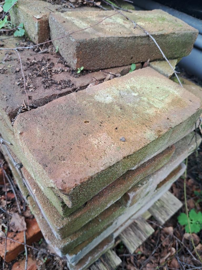 Bruine bakstenen, Doe-het-zelf en Bouw, Metselstenen, Ophalen, Bakstenen