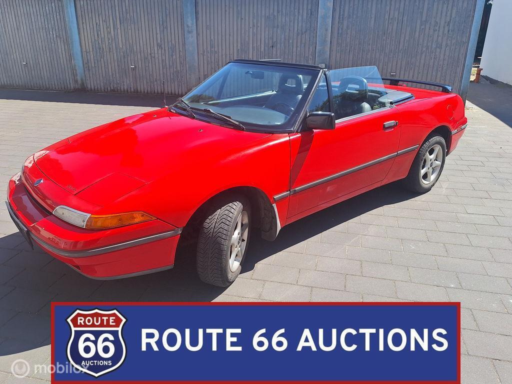 Mercury Capri | 1991 | Route 66 Auctions, Zwart, Bedrijf, Handgeschakeld, Overige carrosserie