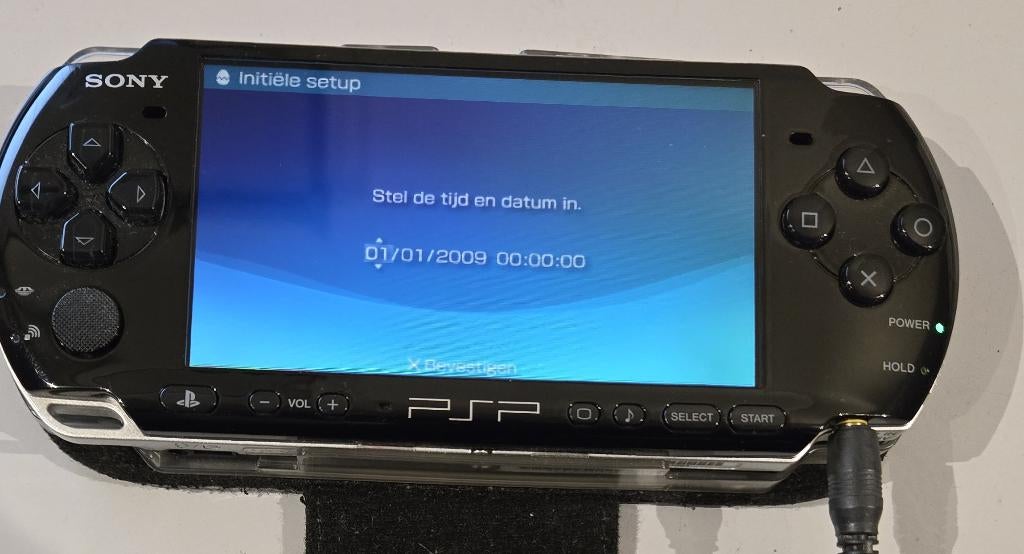 Sony PSP  met 11 games, Games en Spelcomputers, Ophalen of Verzenden, Gebruikt, Zwart, PSP
