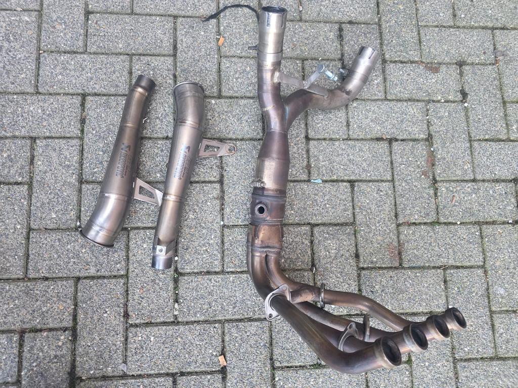 Kawazaki z1000 uitlaat, Motoren, Ophalen