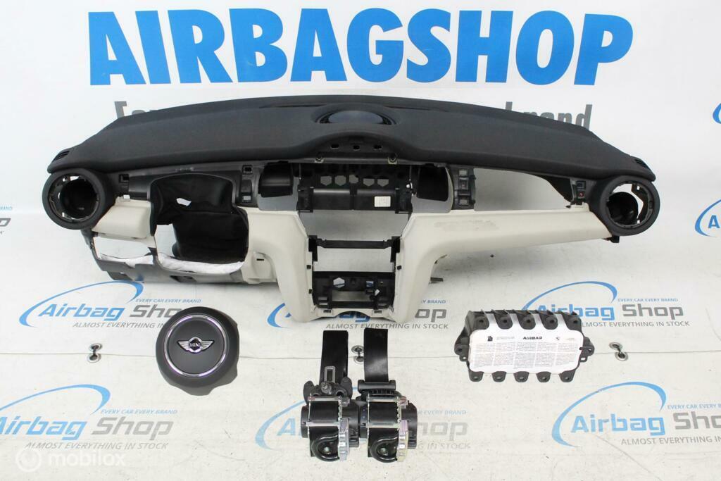 Airbag kit Tableau de bord noir/blanc Mini Cooper F55 F56, Auto-onderdelen, Dashboard en Schakelaars, Gebruikt, Ophalen of Verzenden