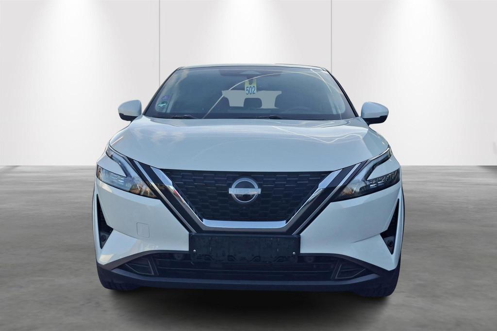 Nissan Qashqai N-Connecta-Aut-360Cam-Carplay-Gps-Airco, Auto's, Stof, 4 cilinders, Wit, 5 zetels