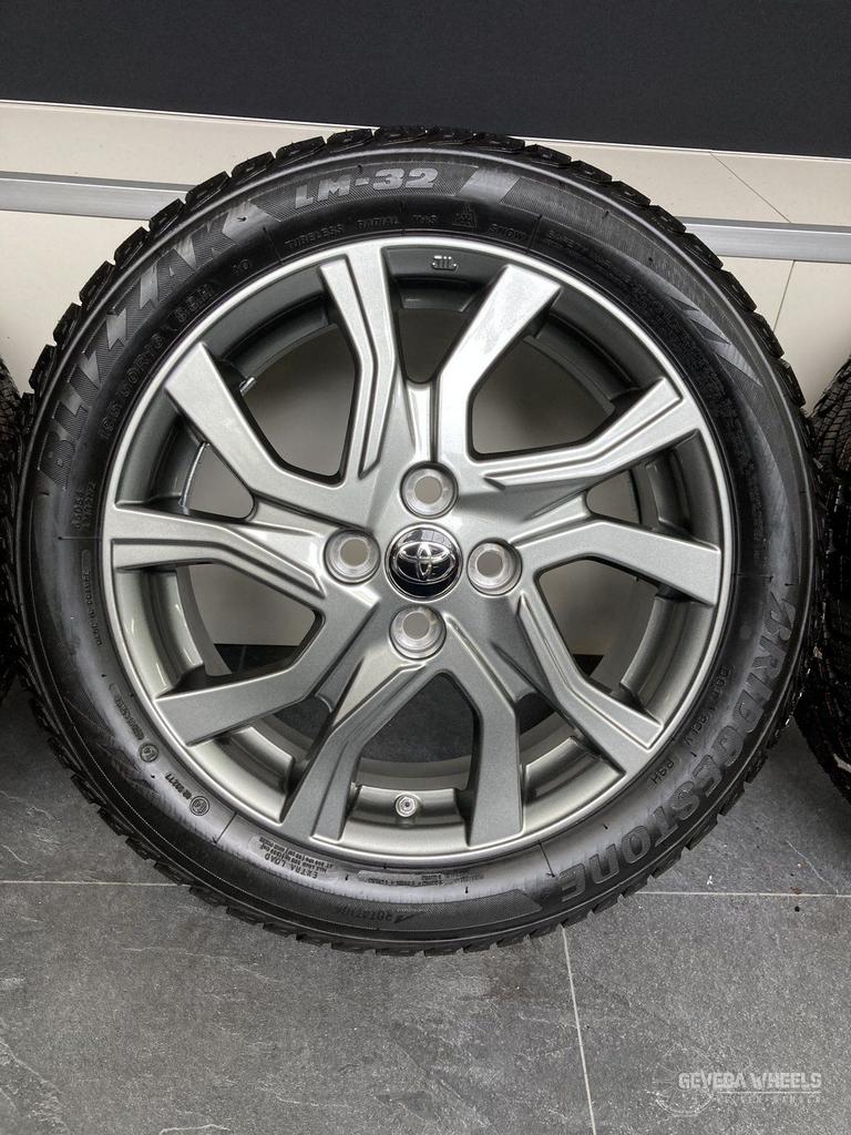 16” originele Toyota Yaris (tot 2020) velgen + winterbanden, Auto-onderdelen, Gebruikt, -, Banden en Velgen, 195 mm