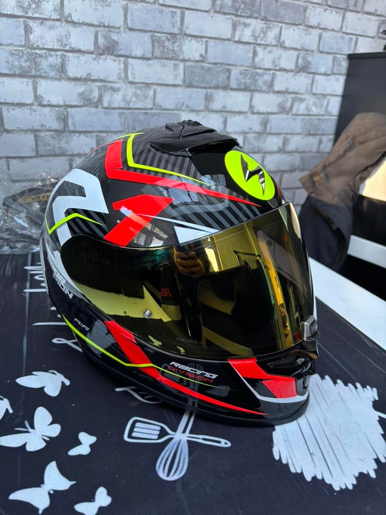 Scorpion Exo-R1 Evo Air, Motoren, Kleding | Motorhelmen, M, Integraalhelm, Tweedehands, Ophalen