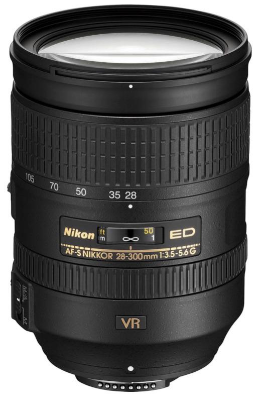 Nikon 28-300mm  f/3.5-5.6G ED VR, Audio, Tv en Foto, Verzenden, Zo goed als nieuw